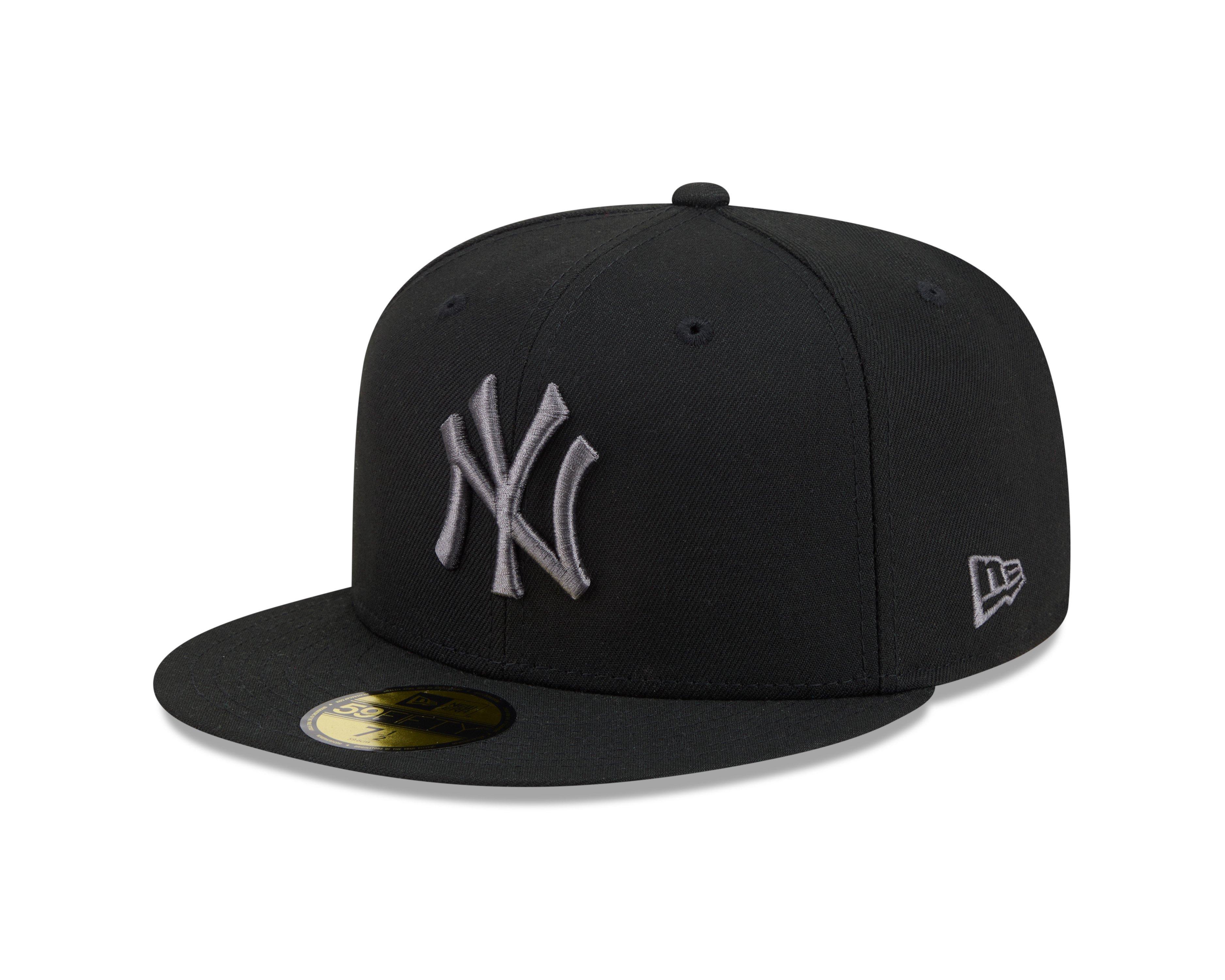New Era New York Yankees 59FIFTY Fresh Pack Fitted Hat-Black/Grey - BLACK/GREY